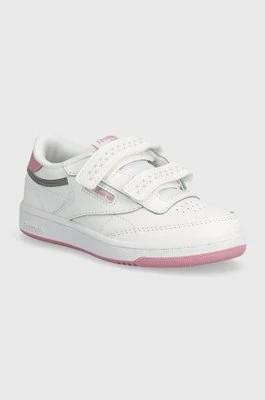 Zdjęcie produktu Reebok Classic sneakersy skórzane dziecięce Club C kolor biały 100075110