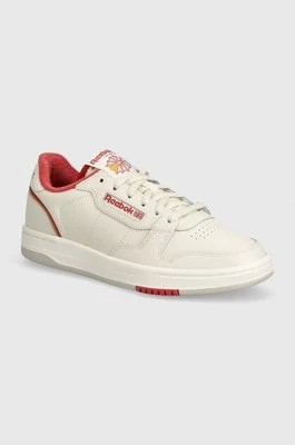 Zdjęcie produktu Reebok Classic sneakersy skórzane Phase Court kolor beżowy 100201958