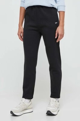 Zdjęcie produktu Reebok Classic spodnie dresowe kolor czarny gładkie