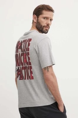 Zdjęcie produktu Reebok Classic t-shirt bawełniany Basketball męski kolor szary z nadrukiem 100075507