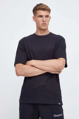 Zdjęcie produktu Reebok Classic t-shirt męski kolor czarny gładki