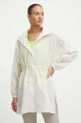 Zdjęcie produktu Reebok kurtka LUX Collection damska kolor beżowy przejściowa 100076325