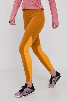 Zdjęcie produktu Reebok Legginsy GU3278 damskie kolor pomarańczowy gładkie