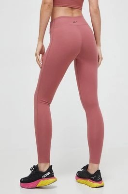Zdjęcie produktu Reebok legginsy treningowe Lux kolor różowy gładkie