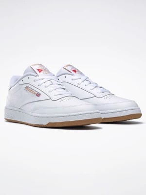 Zdjęcie produktu Reebok Skórzane sneakersy "Club C 85" w kolorze białym rozmiar: 38,5