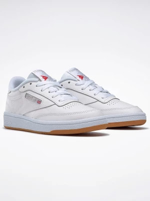 Zdjęcie produktu Reebok Skórzane sneakersy "Club C 85" w kolorze białym rozmiar: 40