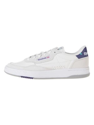 Zdjęcie produktu Reebok Skórzane sneakersy "Court Peak" w kolorze biało-fioletowym rozmiar: 37,5