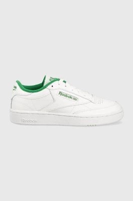 Zdjęcie produktu Reebok sneakersy skórzane Club C 85 kolor biały IE9387