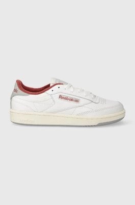 Zdjęcie produktu Reebok sneakersy skórzane Club C 85 kolor biały