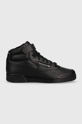 Zdjęcie produktu Reebok sneakersy skórzane EX-O-FIT HI kolor czarny 100000109
