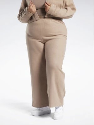 Zdjęcie produktu Reebok Spodnie dresowe Reebok Classics Reverse Fleece Wide Leg Joggers (Plus Size) IB4453 Brązowy