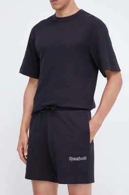 Zdjęcie produktu Reebok szorty męskie kolor czarny