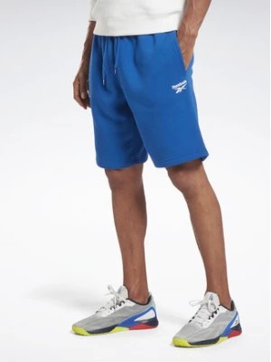 Zdjęcie produktu Reebok Szorty sportowe Reebok Identity Fleece Shorts H49689 Niebieski