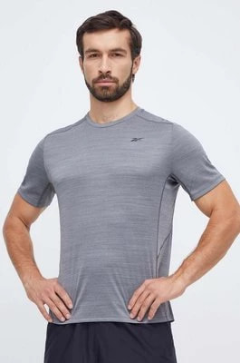 Zdjęcie produktu Reebok t-shirt treningowy Motionfresh Athlete kolor szary melanżowy
