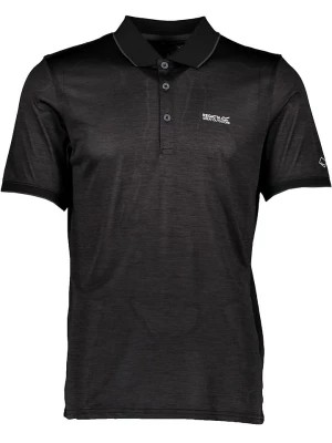 Zdjęcie produktu Regatta Funkcyjna koszulka polo "Remex II" w kolorze czarnym rozmiar: M