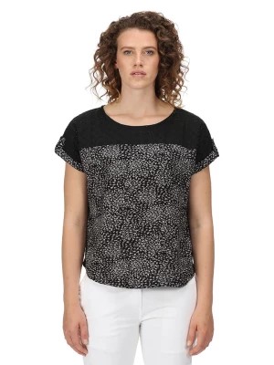 Zdjęcie produktu Regatta Koszulka "Jaida" w kolorze czarno-szarym rozmiar: 42