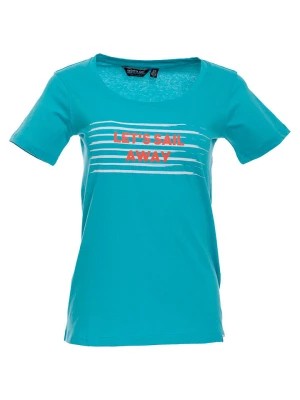 Zdjęcie produktu Regatta Koszulka w kolorze turkusowym ze wzorem rozmiar: 38