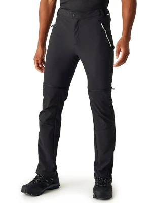Zdjęcie produktu Regatta Spodnie funkcyjne Zipp-Off "Mountain" w kolorze czarnym rozmiar: 56