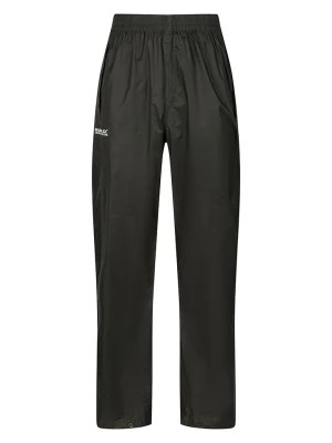 Zdjęcie produktu Regatta Spodnie przeciwdeszczowe "Pack It" w kolorze ciemnozielonym rozmiar: S