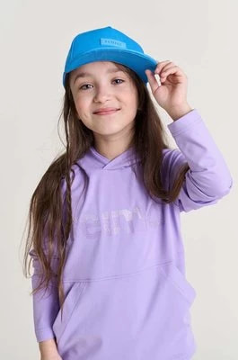 Zdjęcie produktu Reima czapka bawełniana dziecięca kolor niebieski gładka