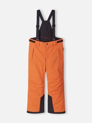 Zdjęcie produktu Reima Spodnie narciarskie "Wingon" w kolorze pomarańczowym rozmiar: 110