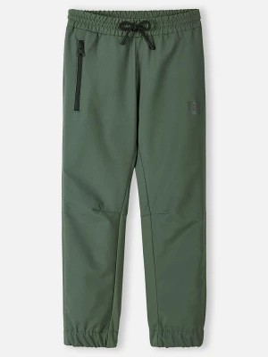 Zdjęcie produktu Reima Spodnie przeciwdzeszczowe "Ulos" w kolorze zielonym rozmiar: 122