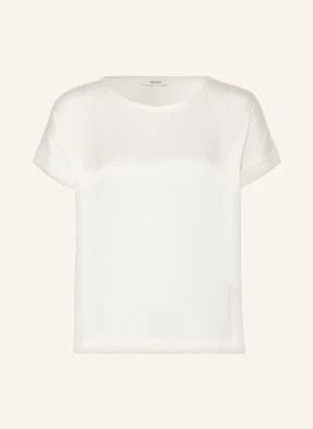 Zdjęcie produktu Reiss T-Shirt Helen Z Mieszanki Materiałów Z Dodatkiem Jedwabiu beige