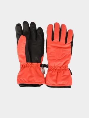 Zdjęcie produktu Rękawice narciarskie Thinsulate męskie - pomarańczowe 4F