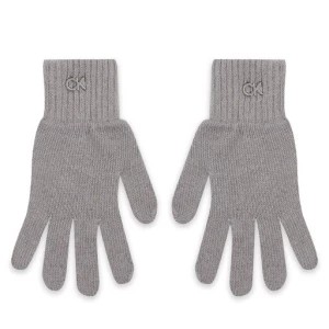 Zdjęcie produktu Rękawiczki Damskie Calvin Klein Re-Lock Knit Gloves K60K611164 Mid Grey Heather P4A