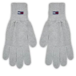 Zdjęcie produktu Rękawiczki Damskie Tommy Jeans Tjw Flag Gloves AW0AW15480 Silver Grey P03