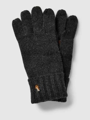 Zdjęcie produktu Rękawiczki wełniane z efektem melanżu Polo Ralph Lauren