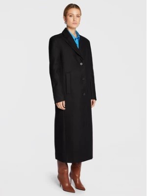 Zdjęcie produktu Remain Płaszcz wełniany Boyle Coat RM1487 Czarny Boxy Fit