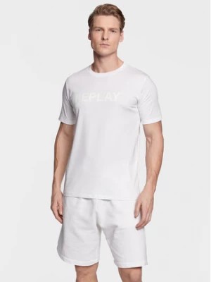 Zdjęcie produktu Replay T-Shirt M6462.000.23188P Biały Regular Fit