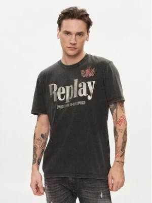 Zdjęcie produktu Replay T-Shirt M6820.000.22658 Czarny Regular Fit