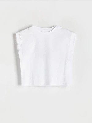 Zdjęcie produktu Reserved - Bawełniana bluzka - biały