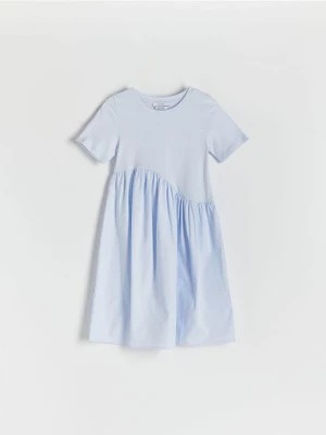 Zdjęcie produktu Reserved - Bawełniana sukienka - jasnoszary