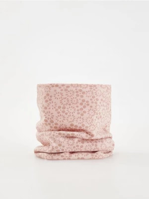 Zdjęcie produktu Reserved - Bawełniany komin ze wzorem - różowy