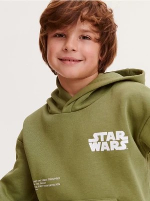 Zdjęcie produktu Reserved - Bluza z kapturem Star Wars - oliwkowy