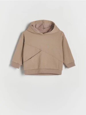 Zdjęcie produktu Reserved - Bluza z kieszonką - brązowy