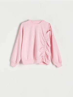 Zdjęcie produktu Reserved - Bluza ze ściągaczem - różowy