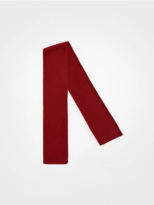 Zdjęcie produktu Reserved - Ciepły szalik z wełną - czerwony