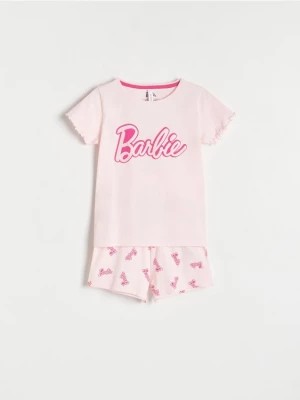 Zdjęcie produktu Reserved - Dwuczęściowa piżama Barbie - pastelowy róż