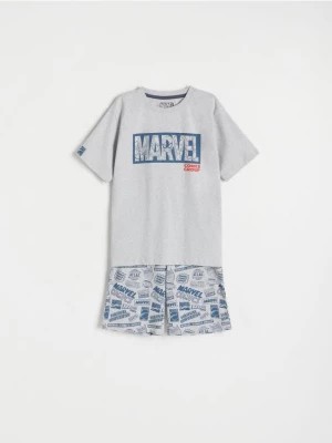 Zdjęcie produktu Reserved - Dwuczęściowa piżama MARVEL - ciemnoszary