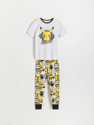 Zdjęcie produktu Reserved - Dwuczęściowa piżama Pokémon - jasnoszary