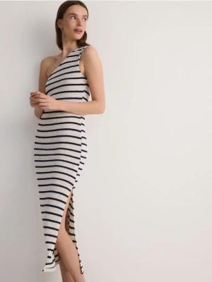 Zdjęcie produktu Reserved - Dzianinoa sukienka w paski - wielobarwny