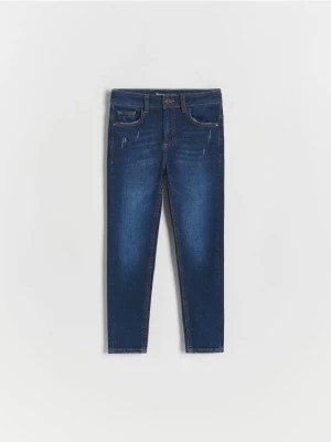 Zdjęcie produktu Reserved - Elastyczne jeansy slim - granatowy