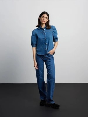 Zdjęcie produktu Reserved - Jeansowa koszula - niebieski