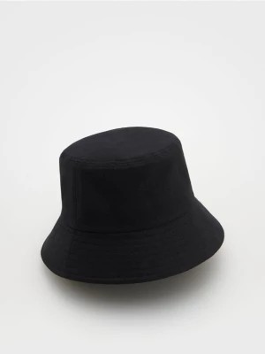 Zdjęcie produktu Reserved - Kapelusz bucket hat z lnem - czarny