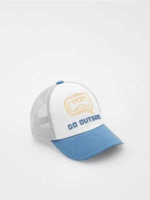 Zdjęcie produktu Reserved - Kolorowa czapka z daszkiem - biały