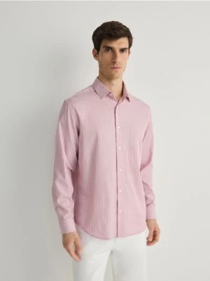 Zdjęcie produktu Reserved - Koszula comfort fit w paski - pastelowy róż